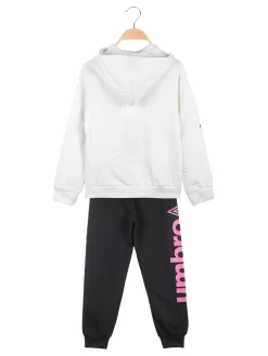 Umbro Completo tuta da bambina con cappuccio