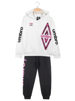 Umbro Completo tuta da bambina con cappuccio