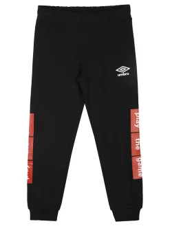 Umbro Completo tuta da bambino 2 pezzi con interno felpato - rosso