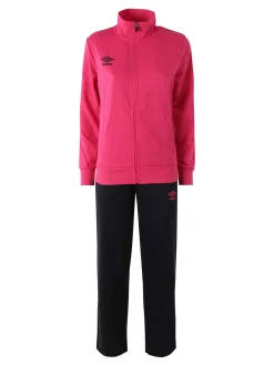 Umbro Completo tuta da donna 2 pezzi full zip - fucsia