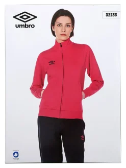 Umbro Completo tuta da donna 2 pezzi full zip - fucsia