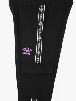 Umbro Completo tuta da ragazzo con cappuccio e zip