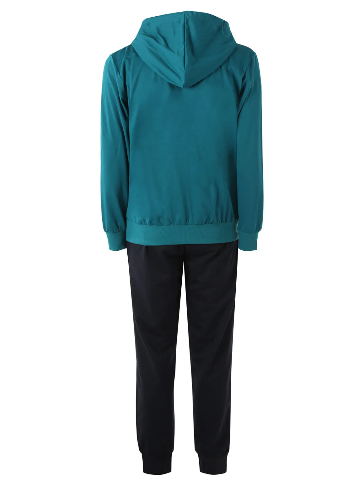 Umbro Completo tuta da uomo 2 pezzi full zip con cappuccio - verde