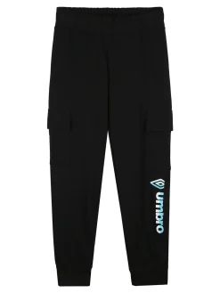 Umbro Completo tuta 2 pezzi da ragazzo full zip con pantaloni cargo - mela