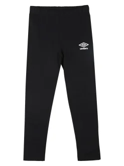 Umbro Completo tuta 2 pezzi da ragazza con interno felpato e stampa logo - porpora