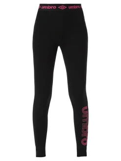 Umbro Leggings sportivi da donna con logo - fucsia
