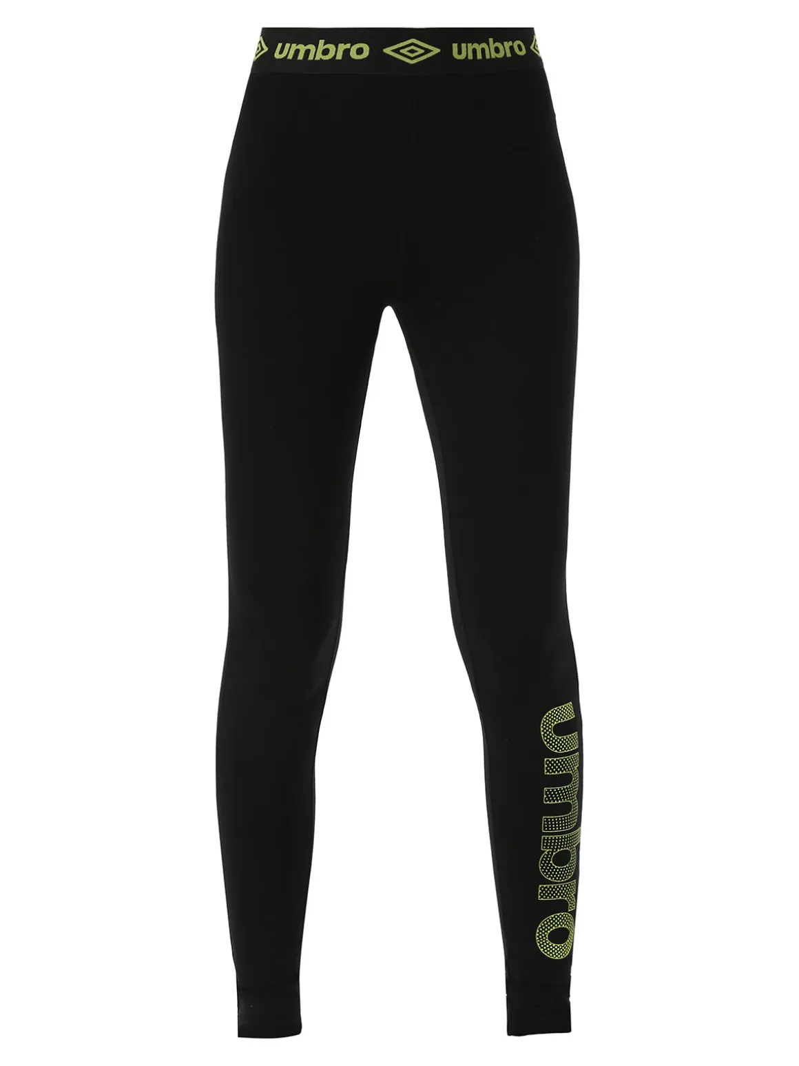 Umbro Leggings sportivi da donna con logo - verde chiaro