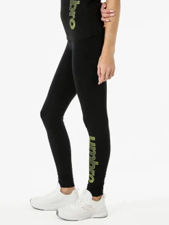 Umbro Leggings sportivi da donna con logo - verde chiaro
