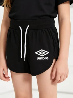 Umbro Shorts fluo da ragazza in cotone
