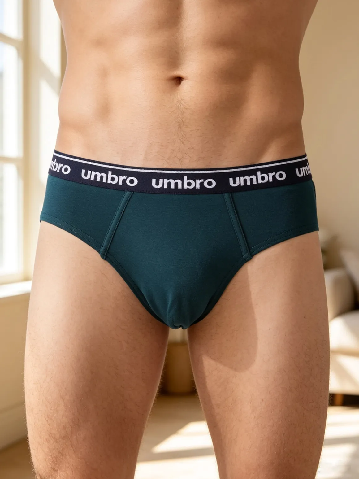 Umbro Slip uomo in cotone elasticizzato - bordeaux