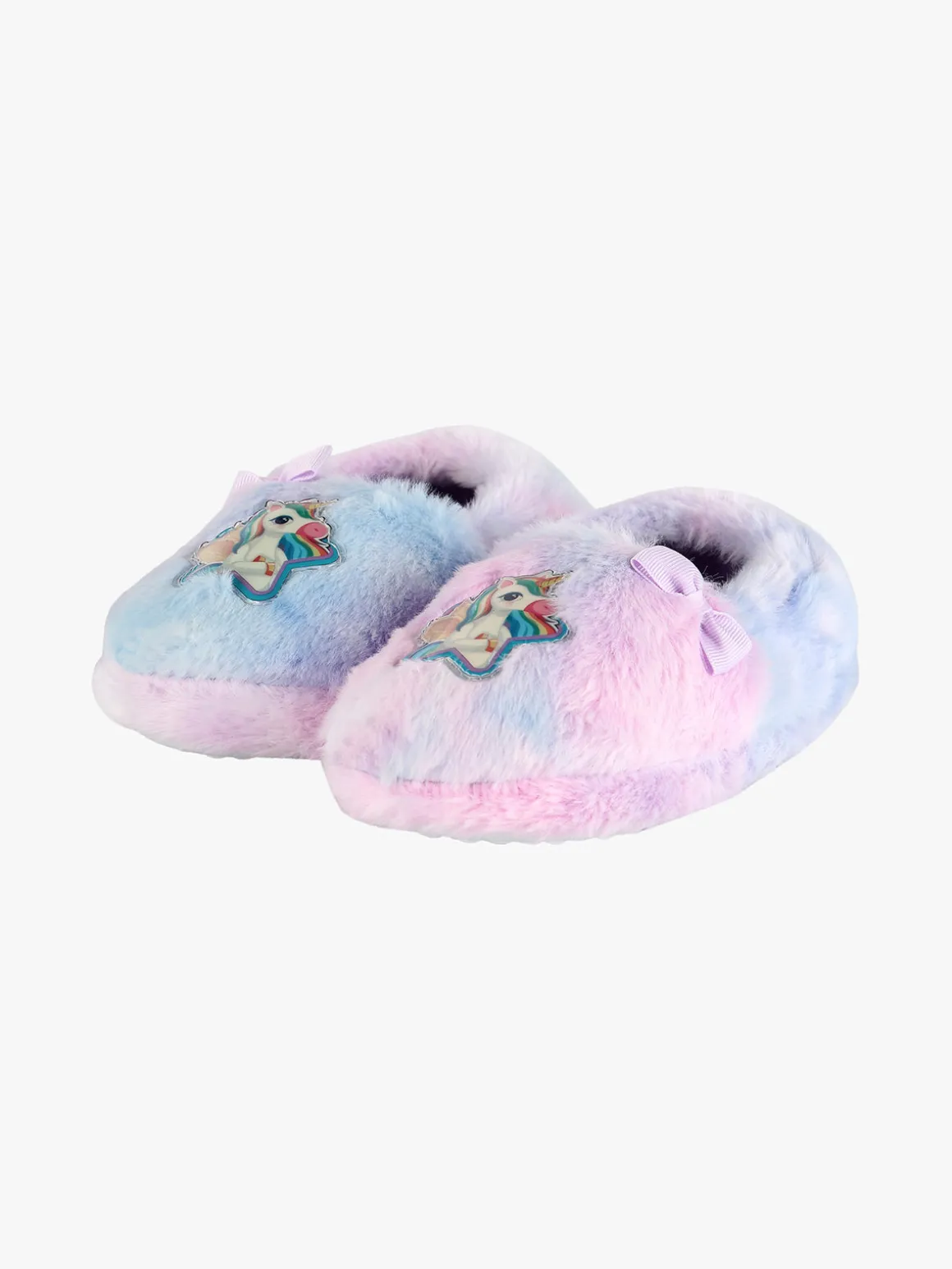 Unicorn Pantofole chiuse pelose da bimba