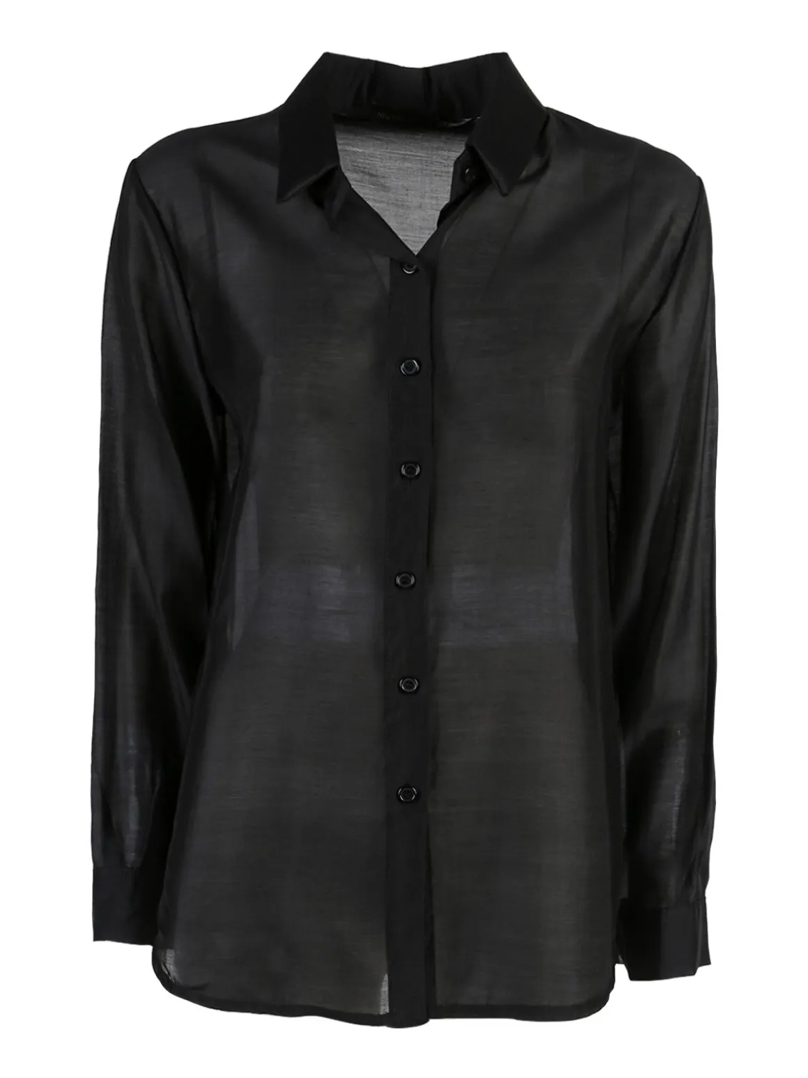 Unique Camicia donna a maniche lunghe - nero