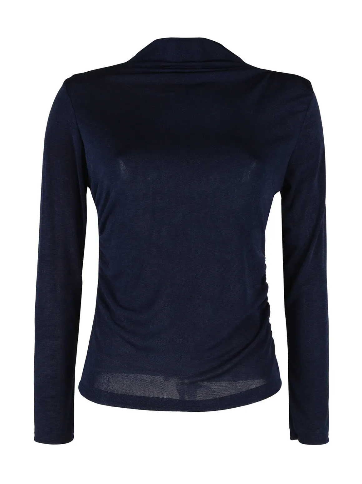Unique Maglia donna accollata a maniche lunghe