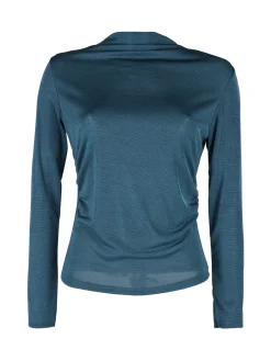Unique Maglia donna accollata a maniche lunghe