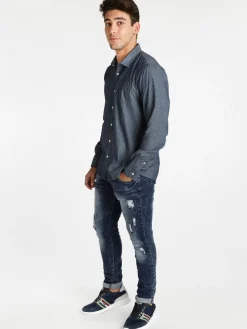 Urban Ring Camicia in cotone con taschino