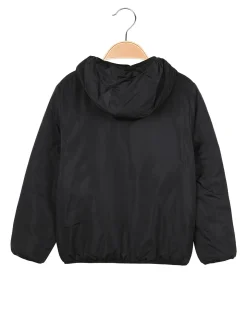 Urchin Giubbotto da bambino reversibile con cappuccio - nero