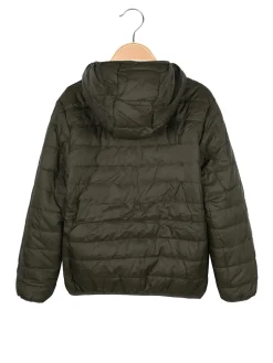 Urchin Giubbotto da bambino reversibile con cappuccio - militare