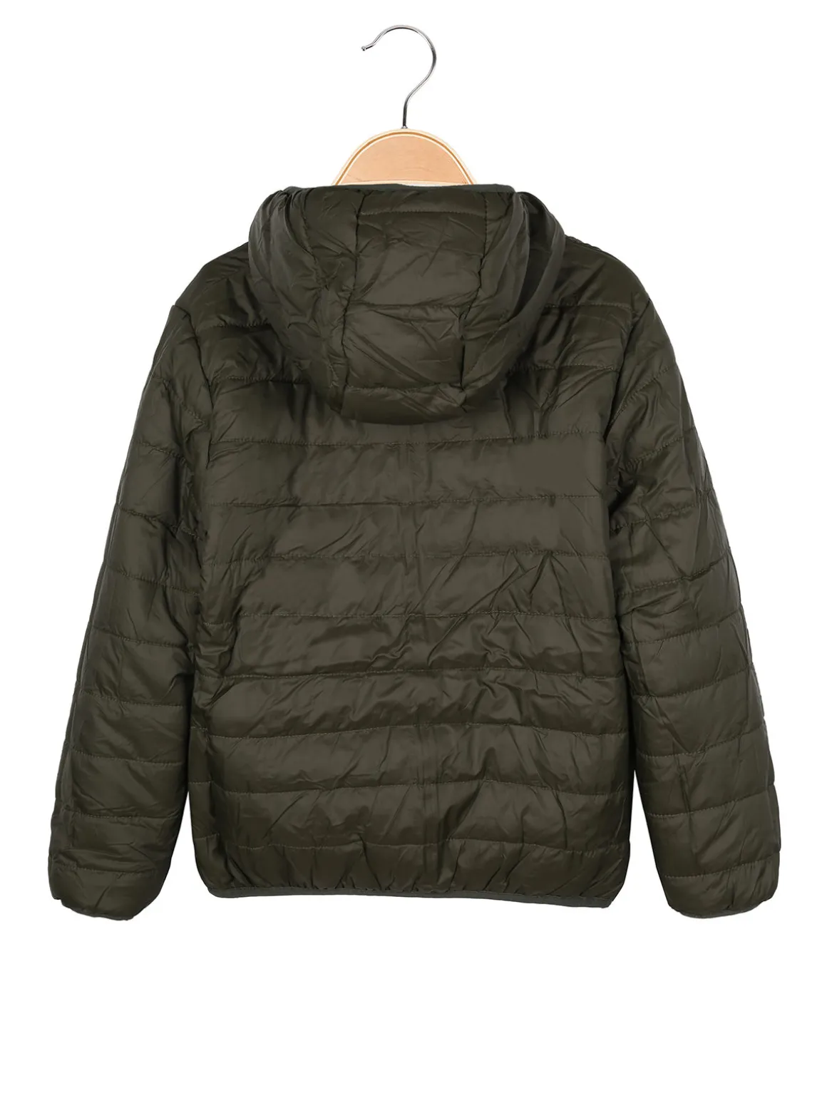 Urchin Giubbotto da bambino reversibile con cappuccio - militare