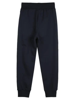 Urchin Pantaloni tuta da ragazzo con coulisse e polsini - blu scuro