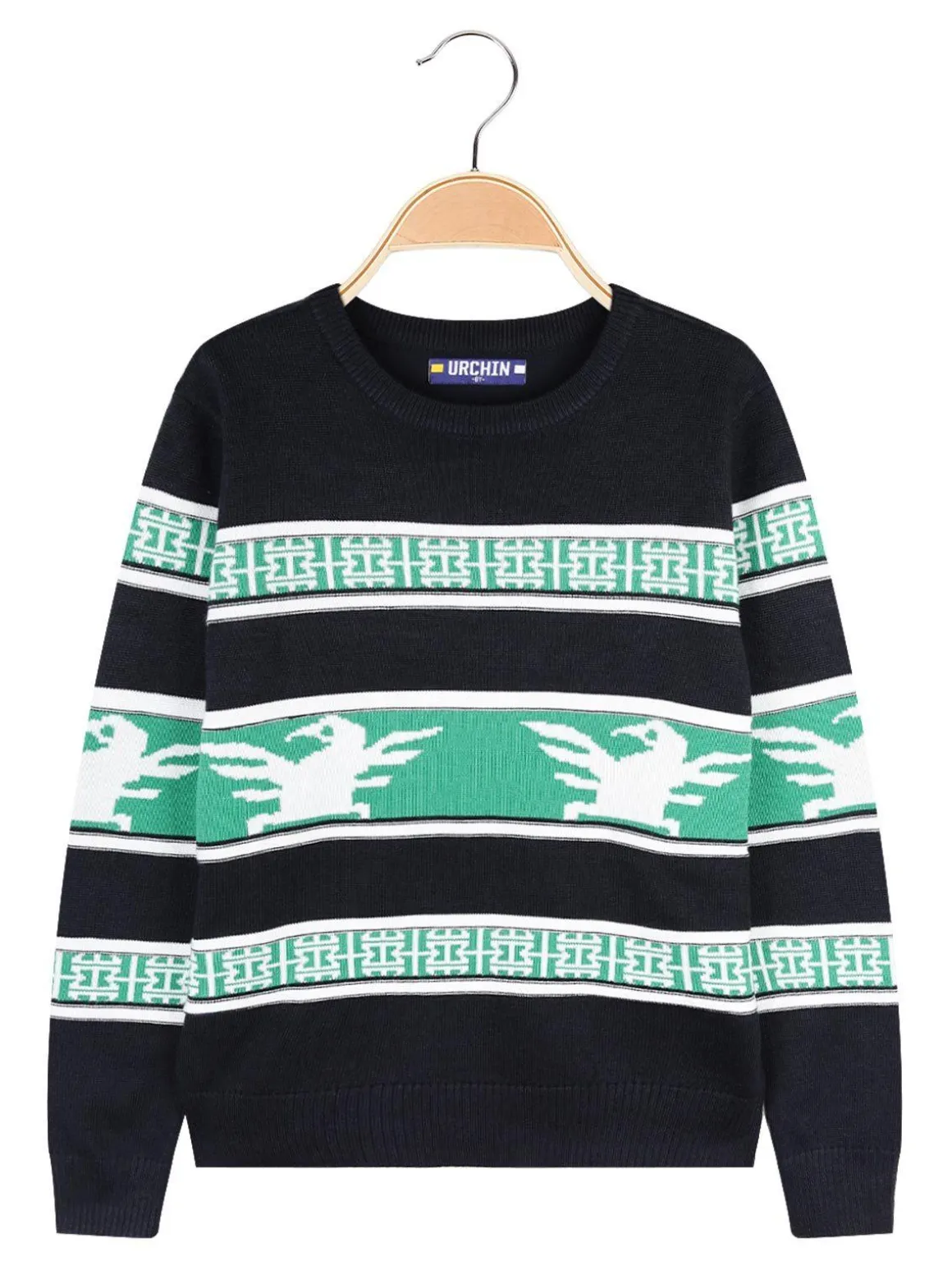 Urchin Pullover girocollo da bambino in maglia