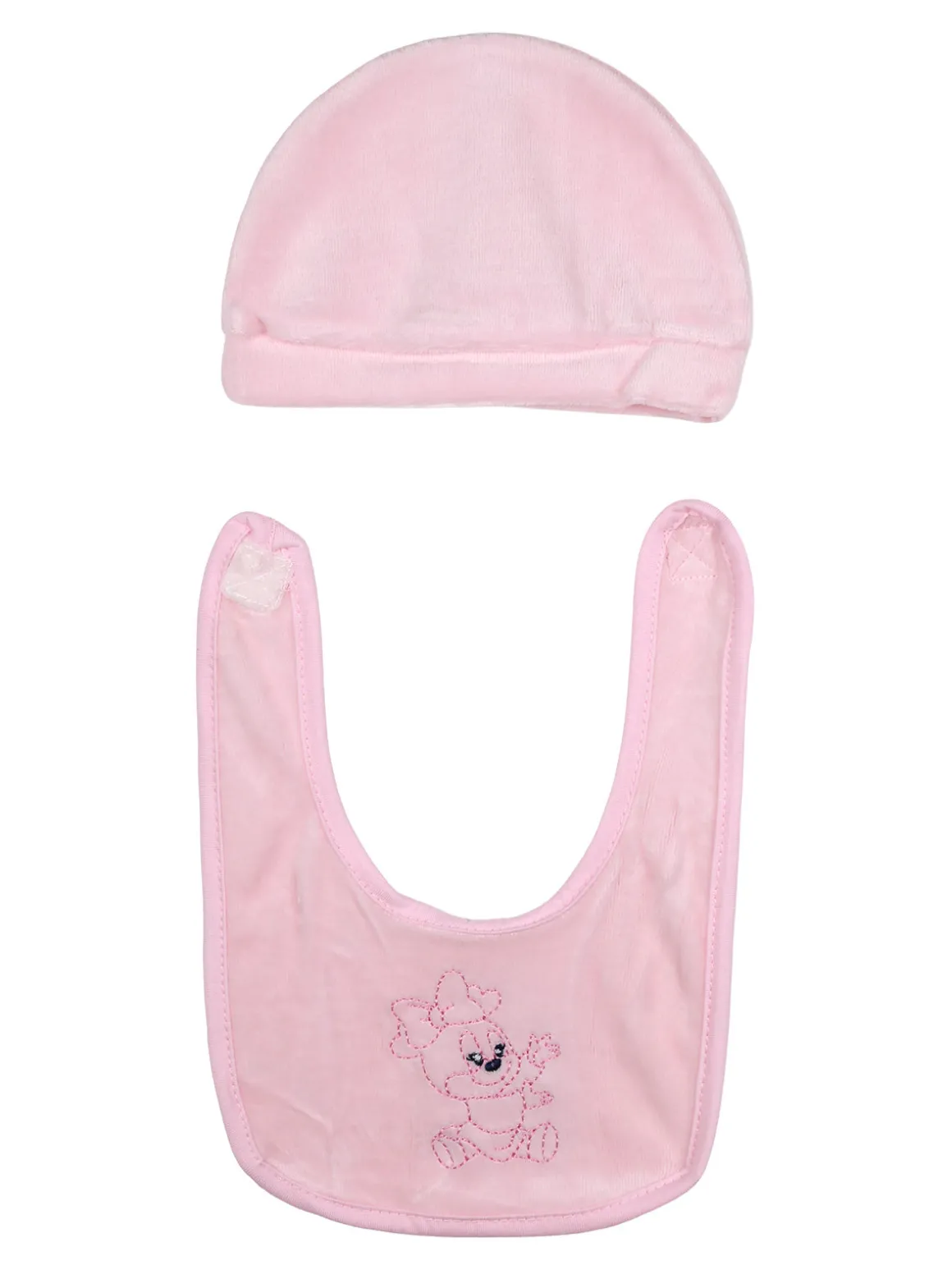 Urchin Tutina da neonata in ciniglia con accessori coordinati - rosa