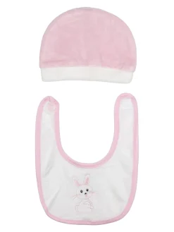 Urchin Tutina da neonata in ciniglia con accessori coordinati - rosa