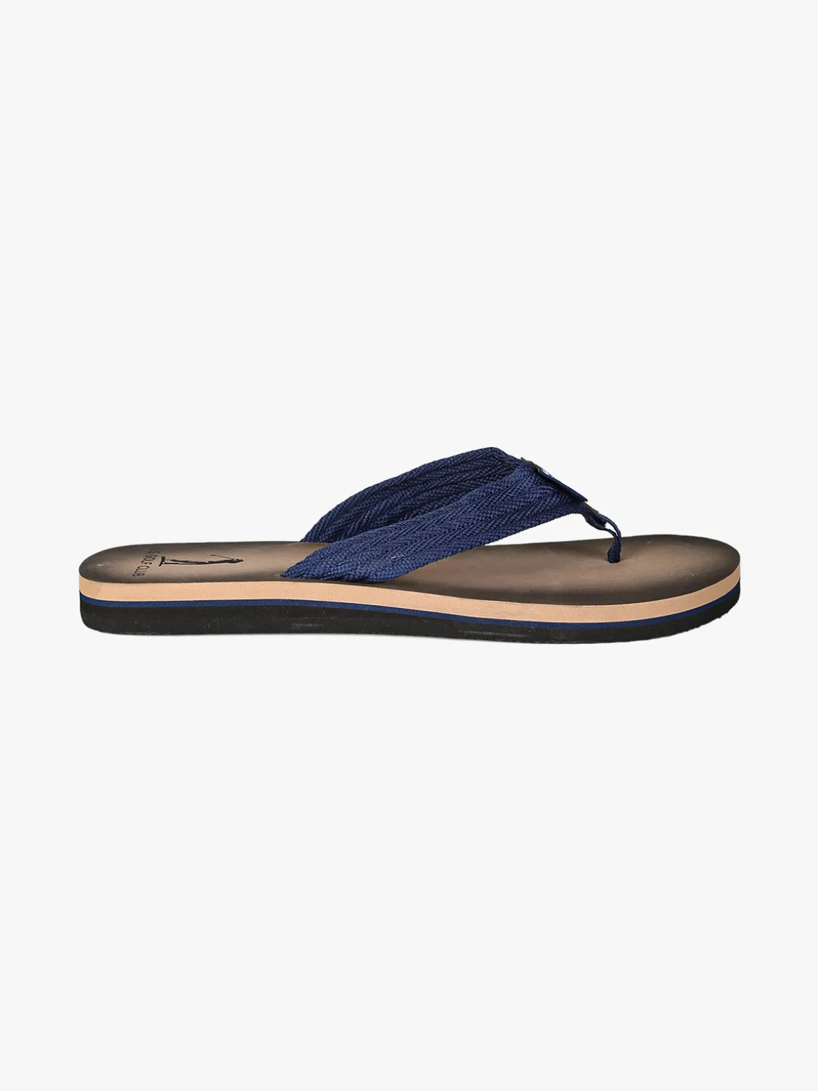 U.S. Golf Club Infradito da uomo leggere con fascette in tessuto - blu scuro