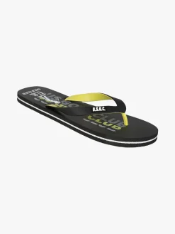 U.S. Golf Club Infradito da uomo in gomma con stampe - nero