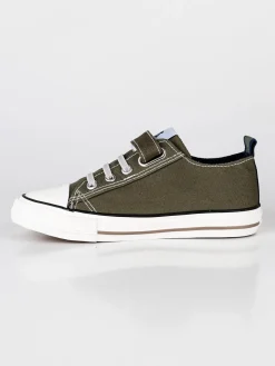 U.S. Golf Club Junior Sneakers in tela con strappo