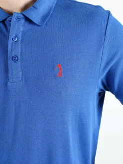 U.S. Golf Club Polo da uomo in cotone a maniche corte