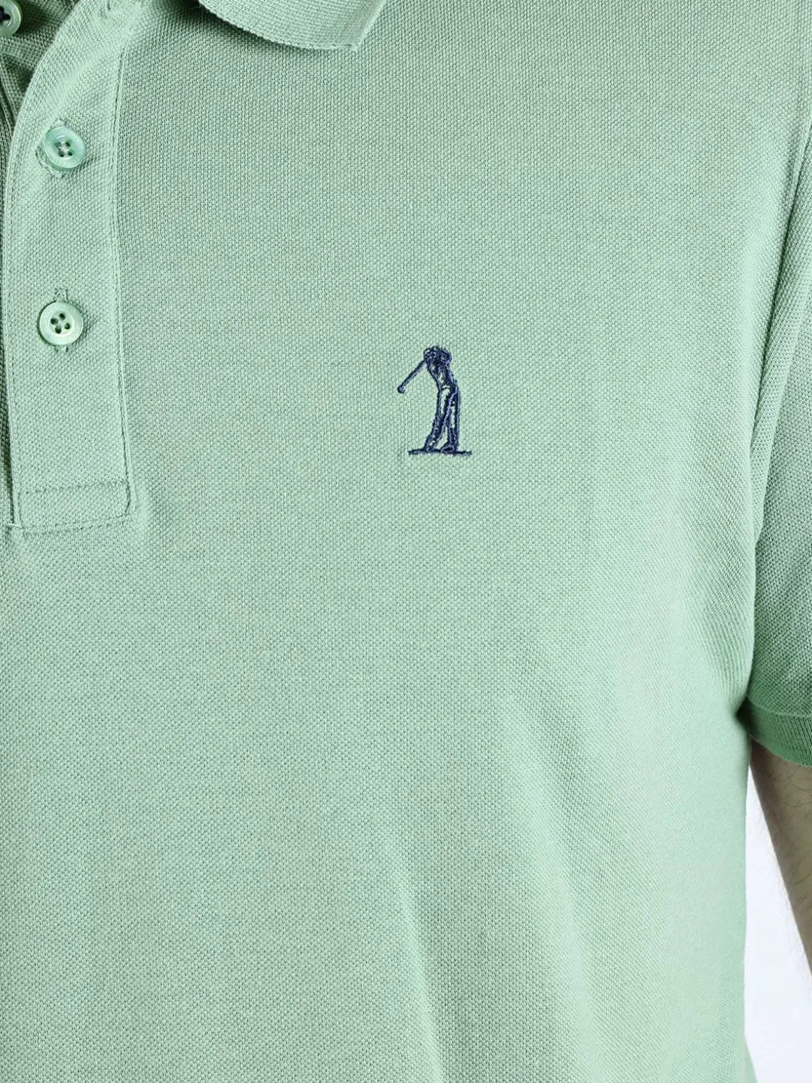 U.S. Golf Club Polo da uomo in cotone a maniche corte