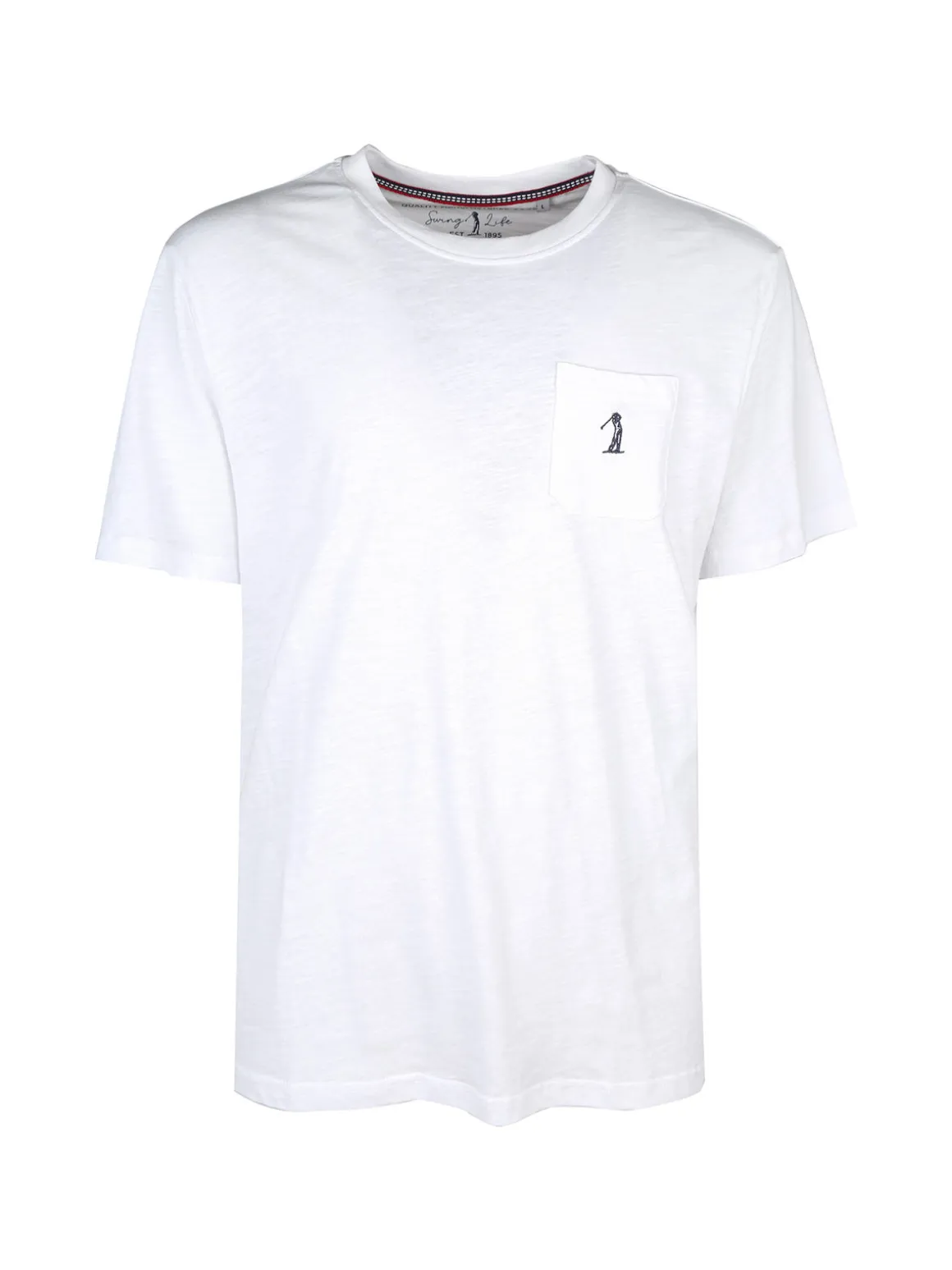 U.S. Golf Club T-shirt uomo in cotone con taschino