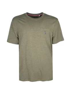 U.S. Golf Club T-shirt uomo in cotone con taschino