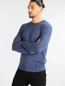 U.S. Polo Assn. Pullover uomo in misto cotone e cashmere
