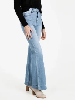 Vale Denim Jeans donna a zampa