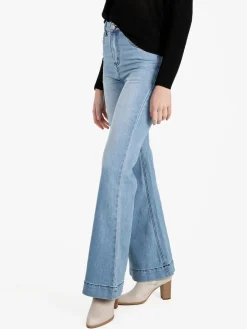 Vale Denim Jeans donna a zampa