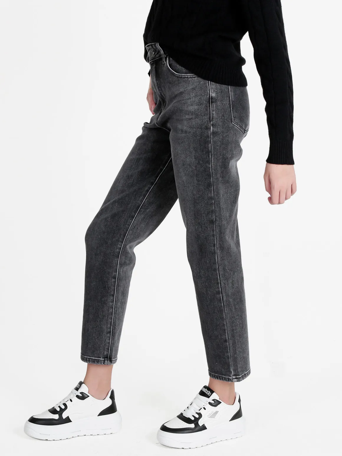 Vale Denim Jeans donna mom fit