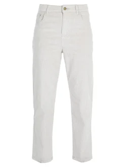 Vale Denim Pantaloni donna in velluto a coste