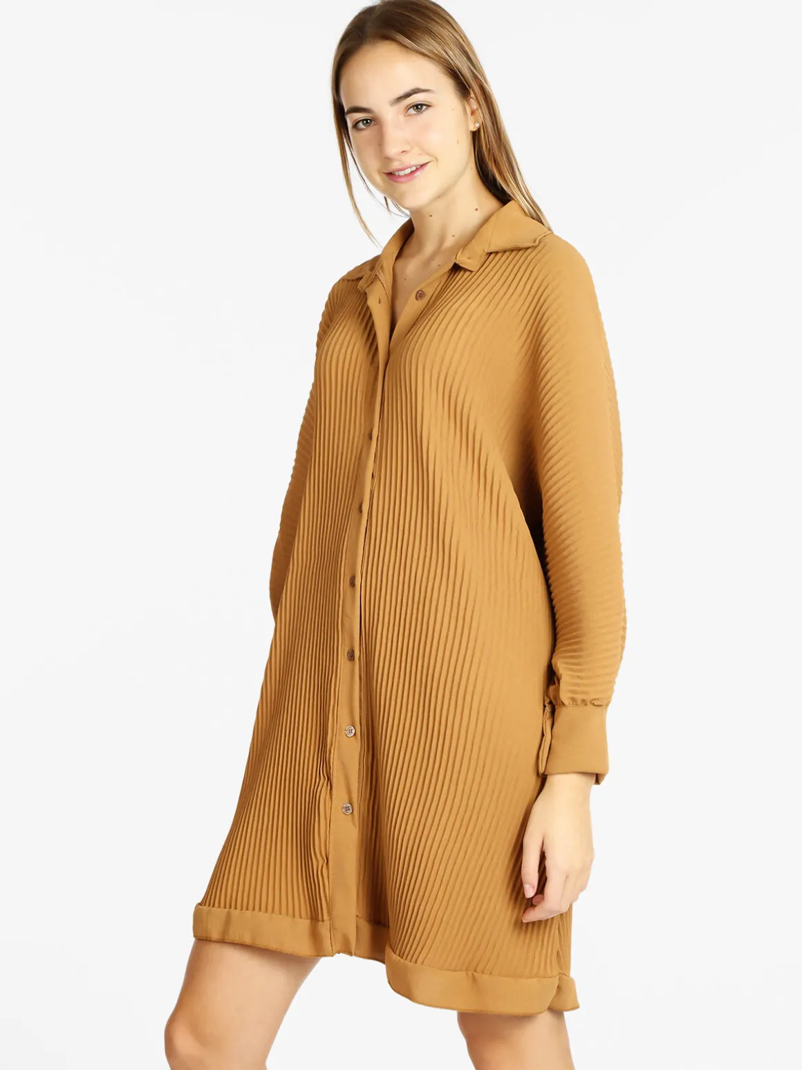 Vanita Abito a camicia plissettato