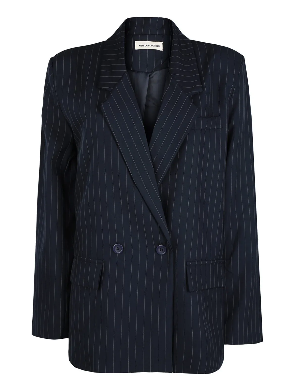 Vanita Blazer donna gessato con chiusura a doppio petto