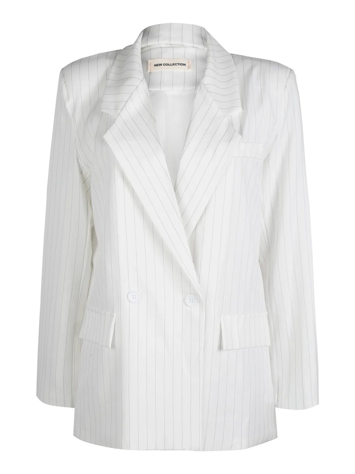 Vanita Blazer donna gessato con chiusura a doppio petto