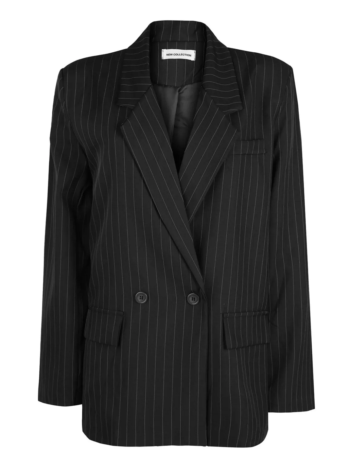 Vanita Blazer donna gessato con chiusura a doppio petto