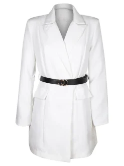Vanita Cappotto leggero donna con cintura
