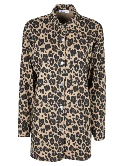 Vanita Giacca camicia lunga da donna maculata