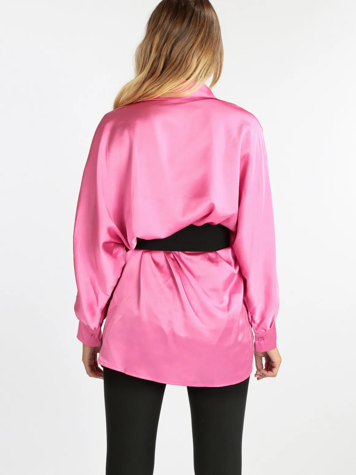 Vanita Maxi camicia donna con manica a pipistrello