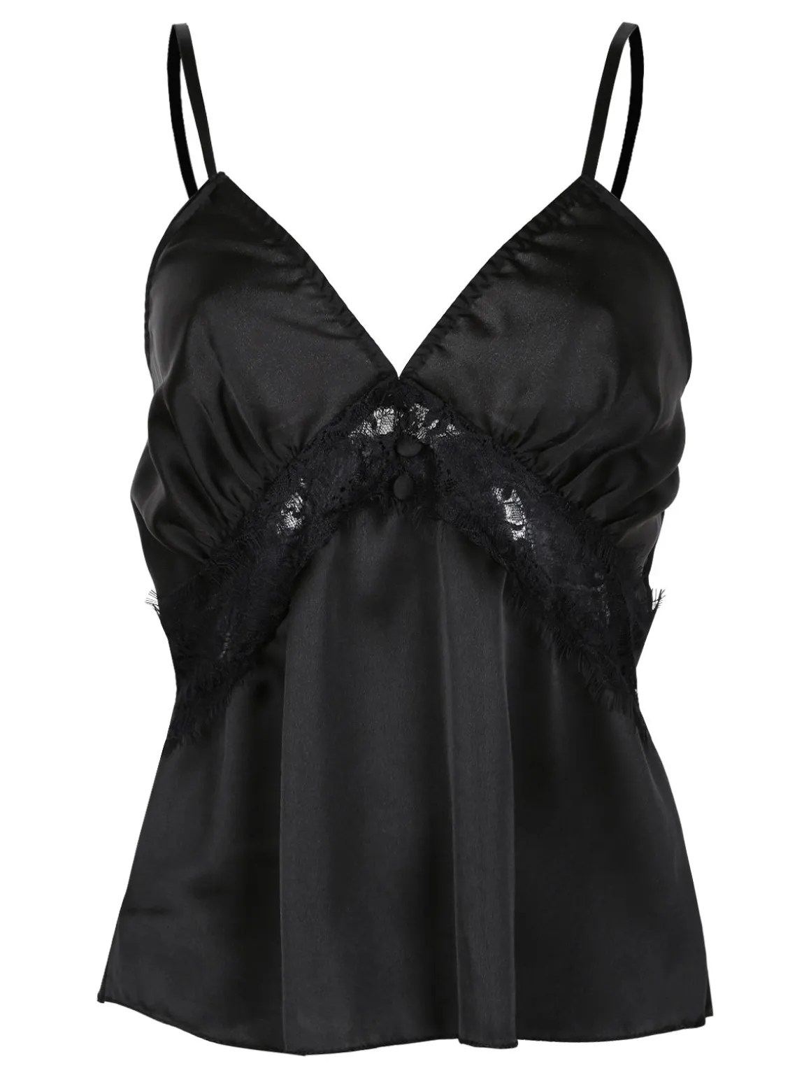 Vanita Top donna effetto raso