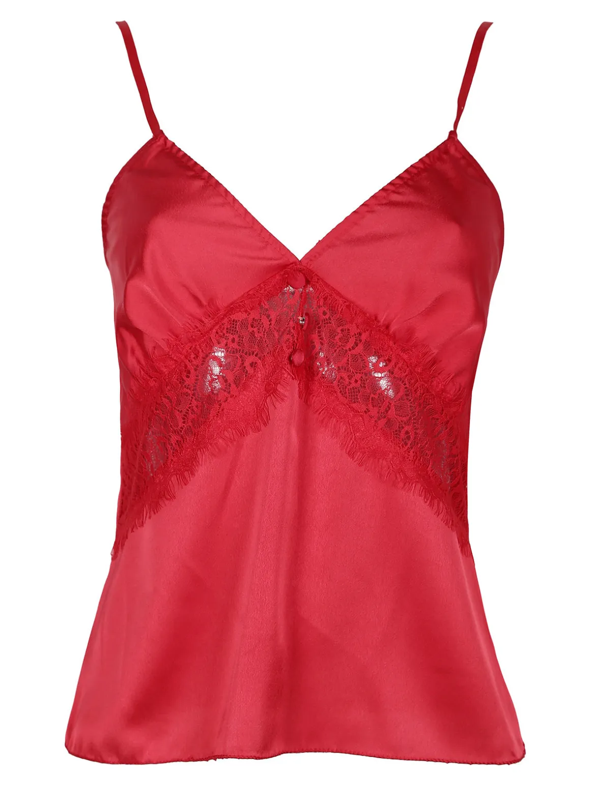 Vanita Top donna effetto raso