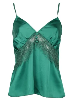 Vanita Top donna effetto raso