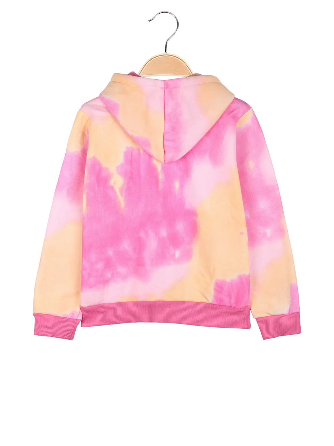 Vanity Girl'S Felpa pesante da bambina con cappuccio - fucsia