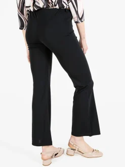 Vento Pantaloni eleganti da donna con cintura a catena